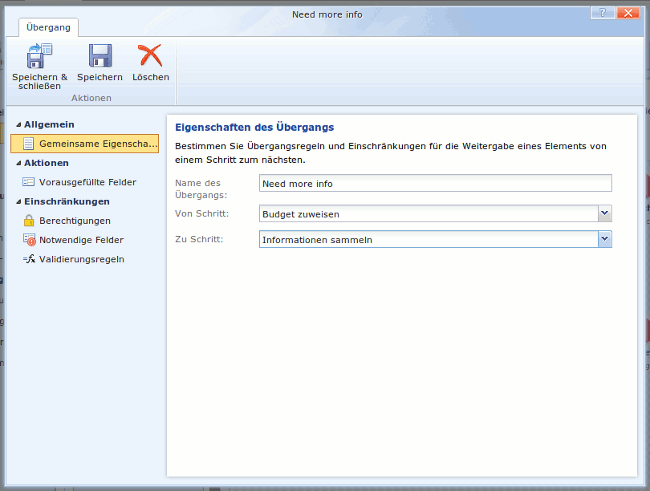 Manage Workflow Item Rules